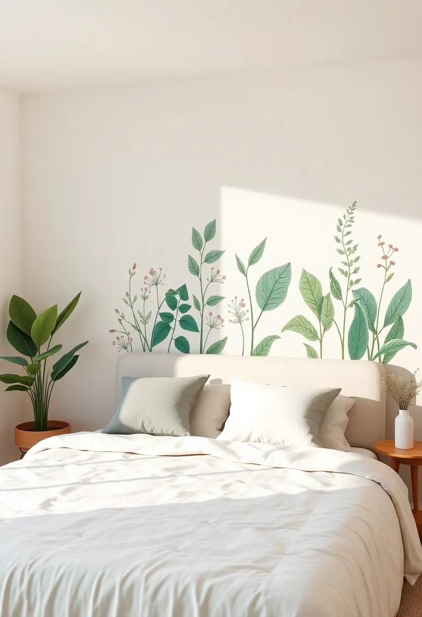 Embrace ​Nature: Using Botanical ⁣Wall decals To ​Create an Organic⁢ Retreat