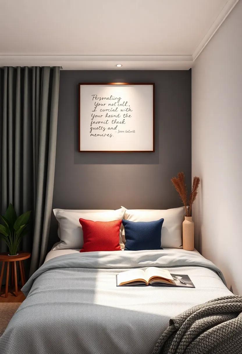 Personalizing Your Nook with ‌Favorite Quotes and Memories