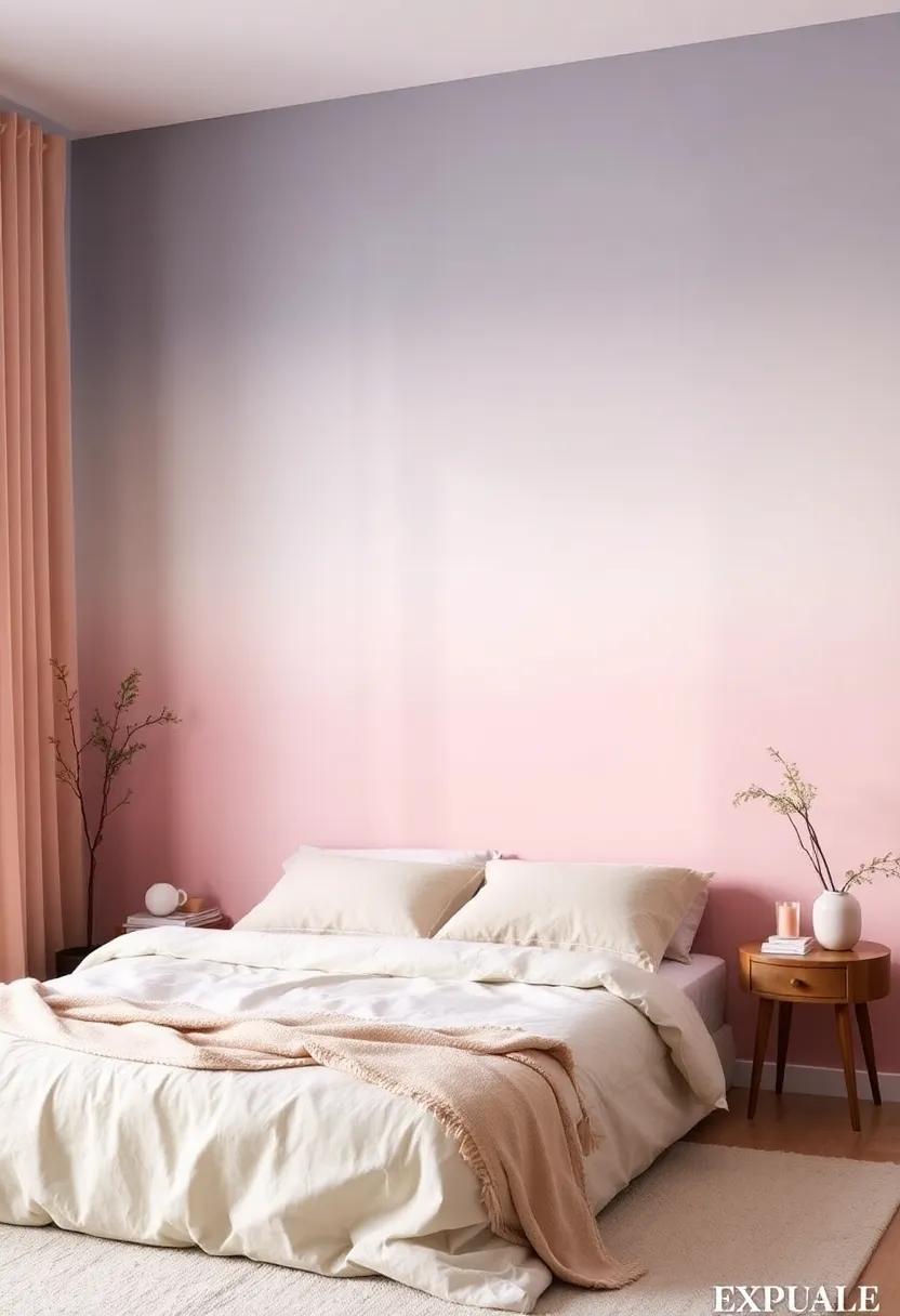 Explore the ​Serenity⁤ of Soft Gradient Colors​ for Your Bedroom Transformation