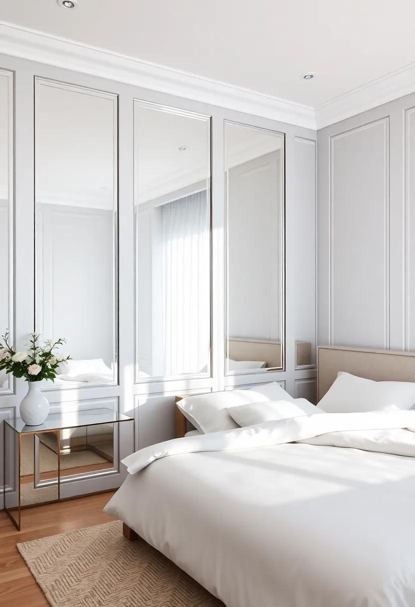 Mirror Panels: Reflecting Light and Style in⁢ Your Bedroom