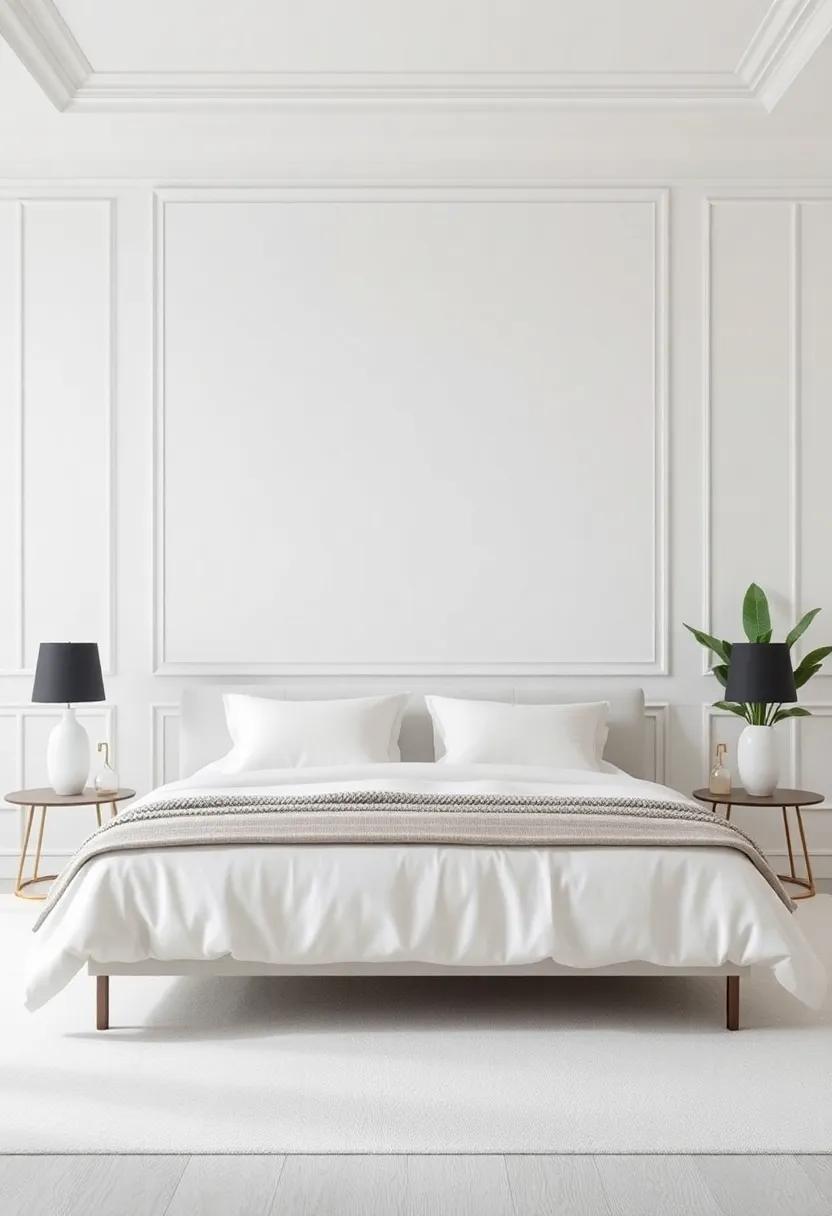 Understated ‌Elegance: Achieve a Clean Look with White Paneling