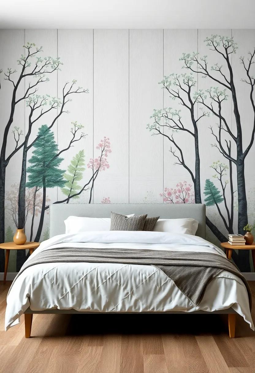 Whimsical​ Forest Motifs: ⁤Bring ‌Nature indoors with Artistic Paneling