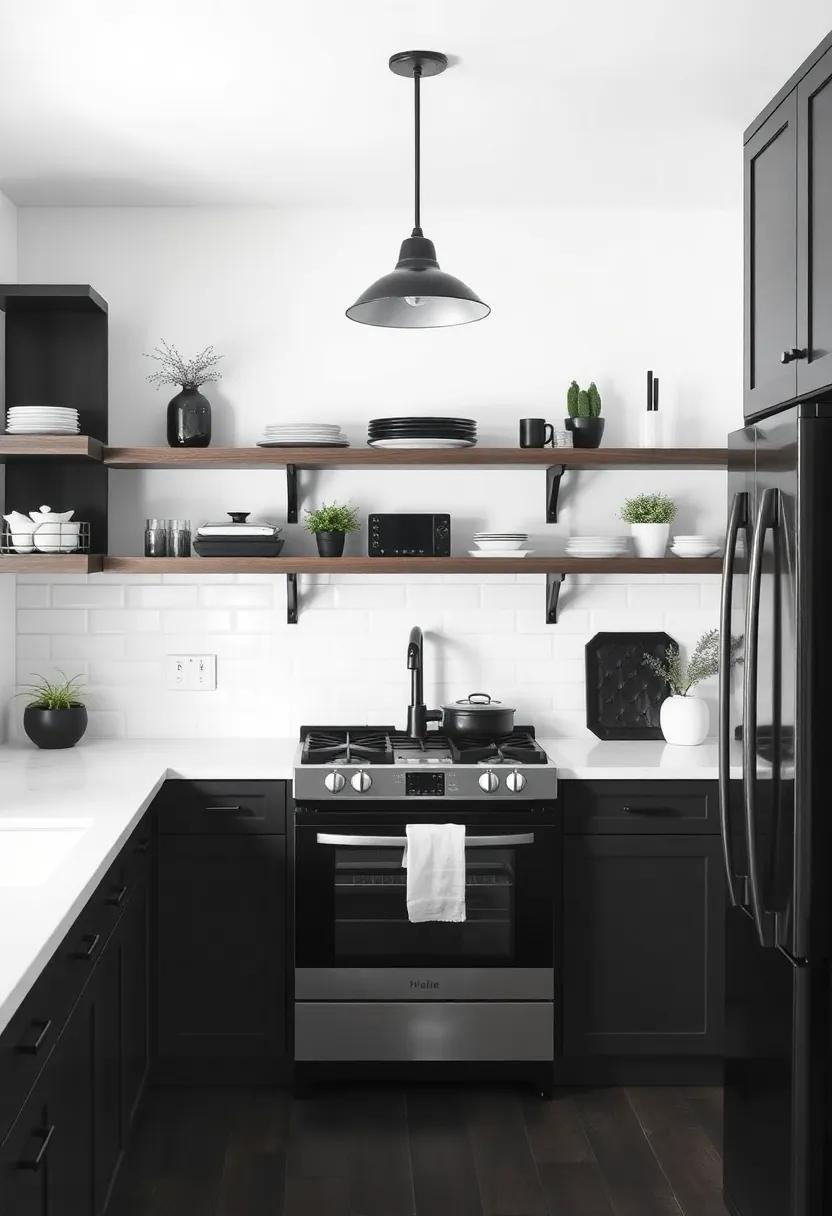 Integrating ⁢Open Shelving‌ for Practical and ⁤Stylish Storage