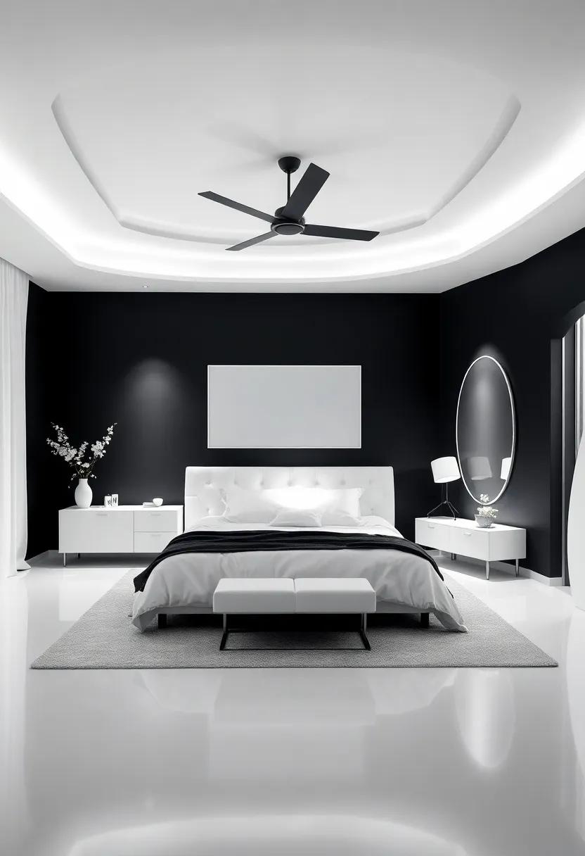 Creating Balance ​Between Black and White Elements