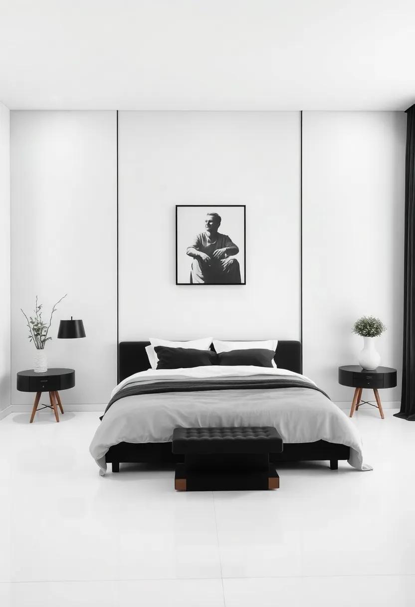 The Timeless Appeal of Black ⁣and ⁤White Palettes