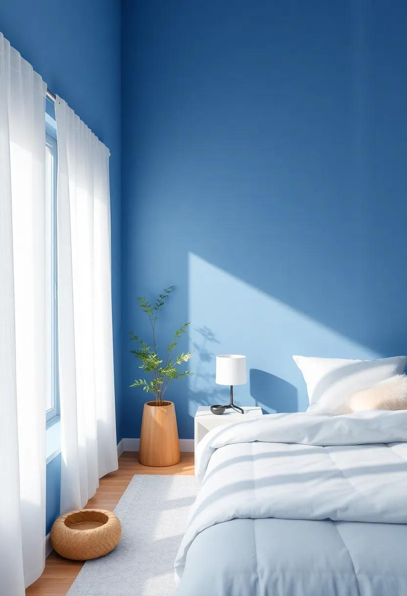 Using Blue ⁣Cetra to Create a Relaxing Zen Corner in Your Room