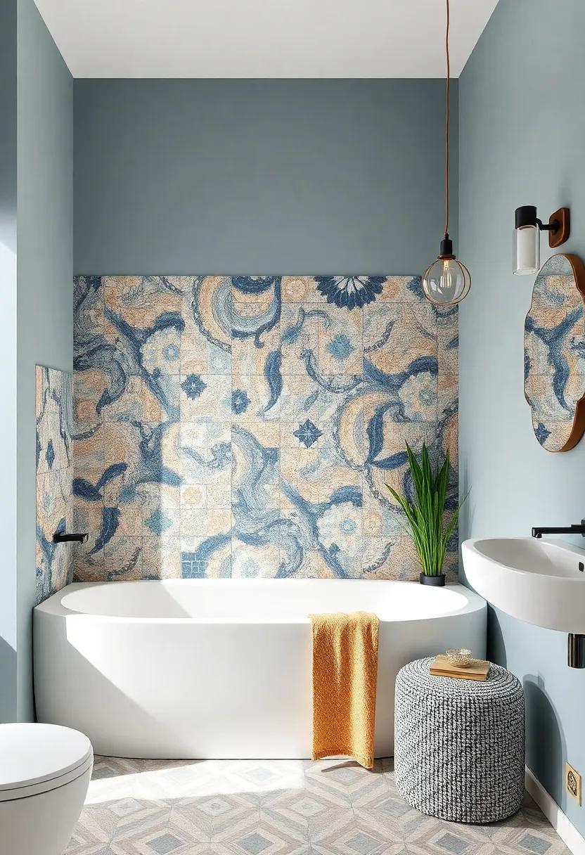 Incorporating Artisan Tiles for a Touch of Color and Texture