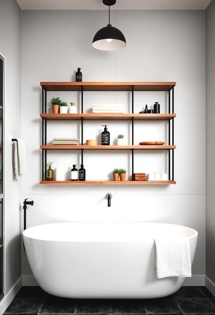 Open Shelving Ideas to Showcase Your Favorite ⁢Bathroom Essentials