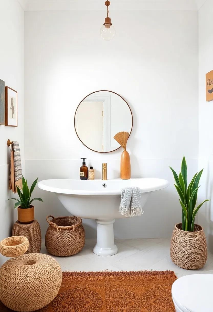 Vintage Finds and Curated Accessories to Perfect Your Boho Bathroom