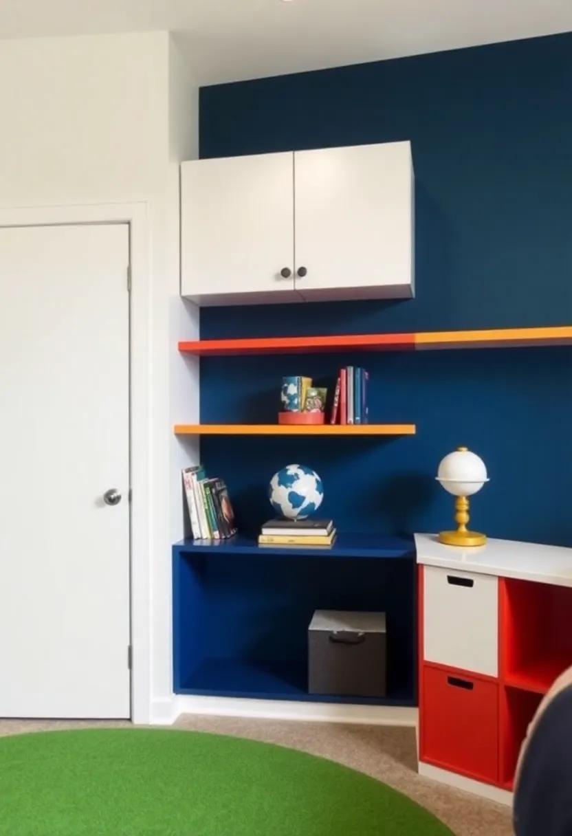 Incorporating Bold Colors for⁢ Custom Shelving Solutions ‍That Inspire