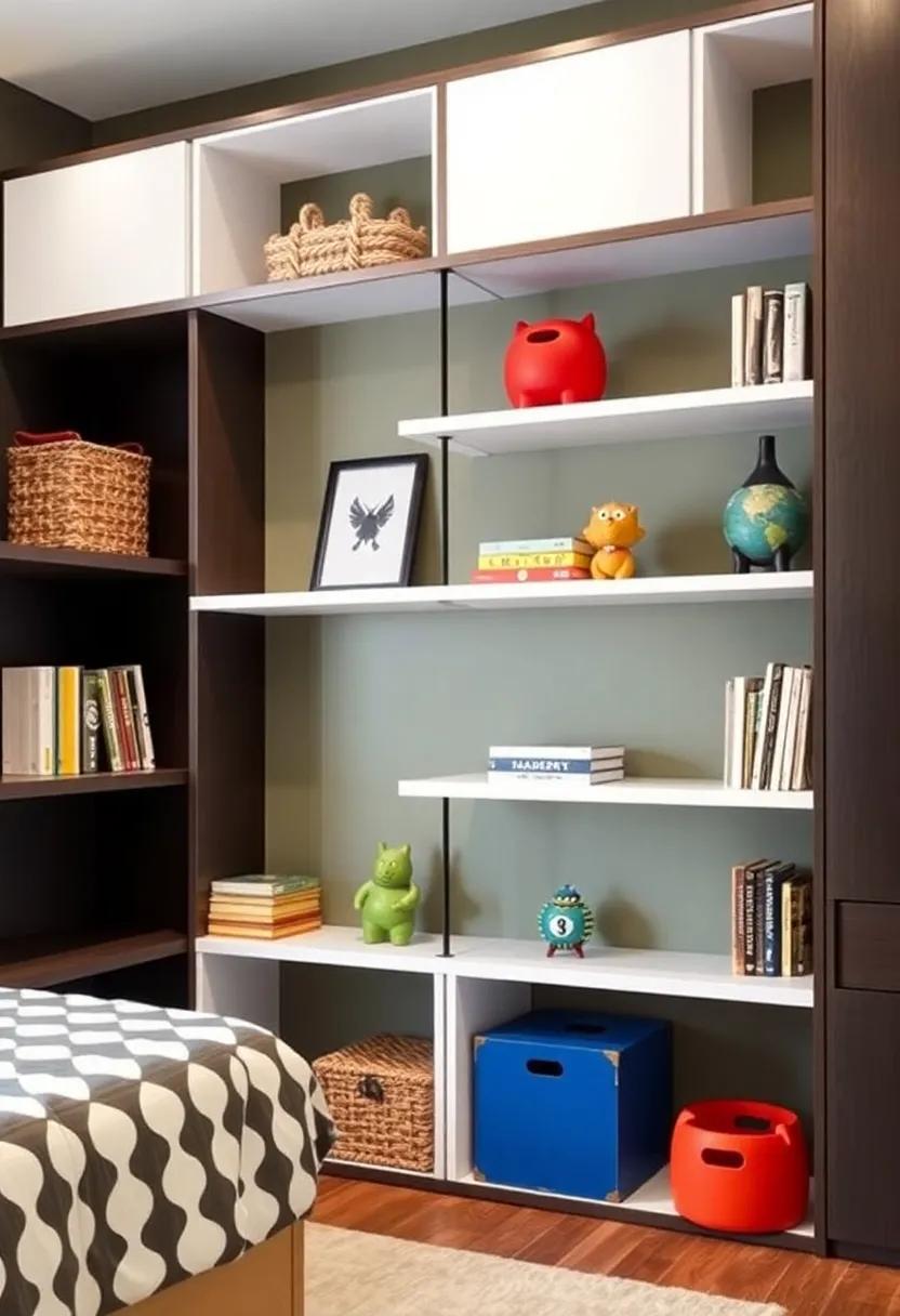 Integrating playful Elements into Custom Shelving ‍Designs