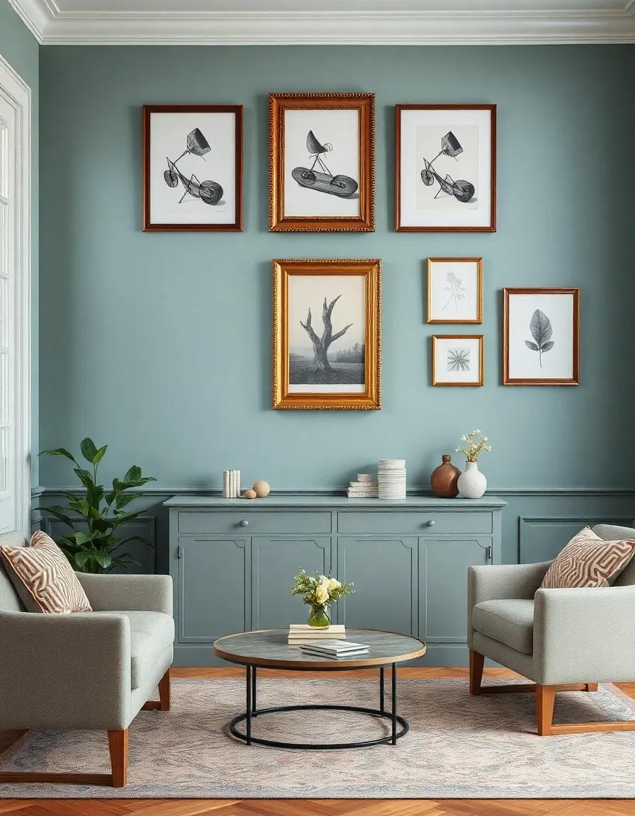 Creating‍ a Gallery Wall⁣ with Vintage Frames and Art