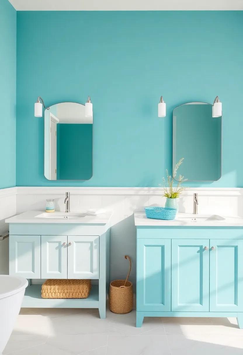 Bespoke Vanities: Custom Creations ‌That Showcase ‌Turquoise Elegance