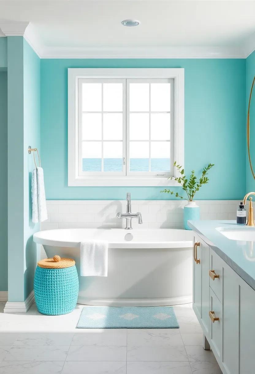 Enduring ⁢Styles: timeless Turquoise Inspirations for Your Coastal Bathroom