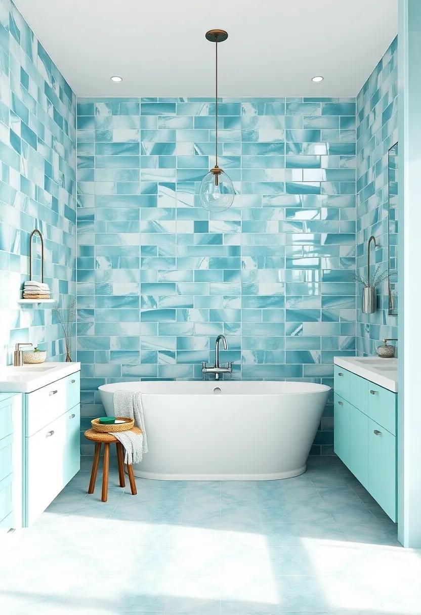 Inviting Serenity: The Allure ​of Turquoise Tiles and Their​ Impact