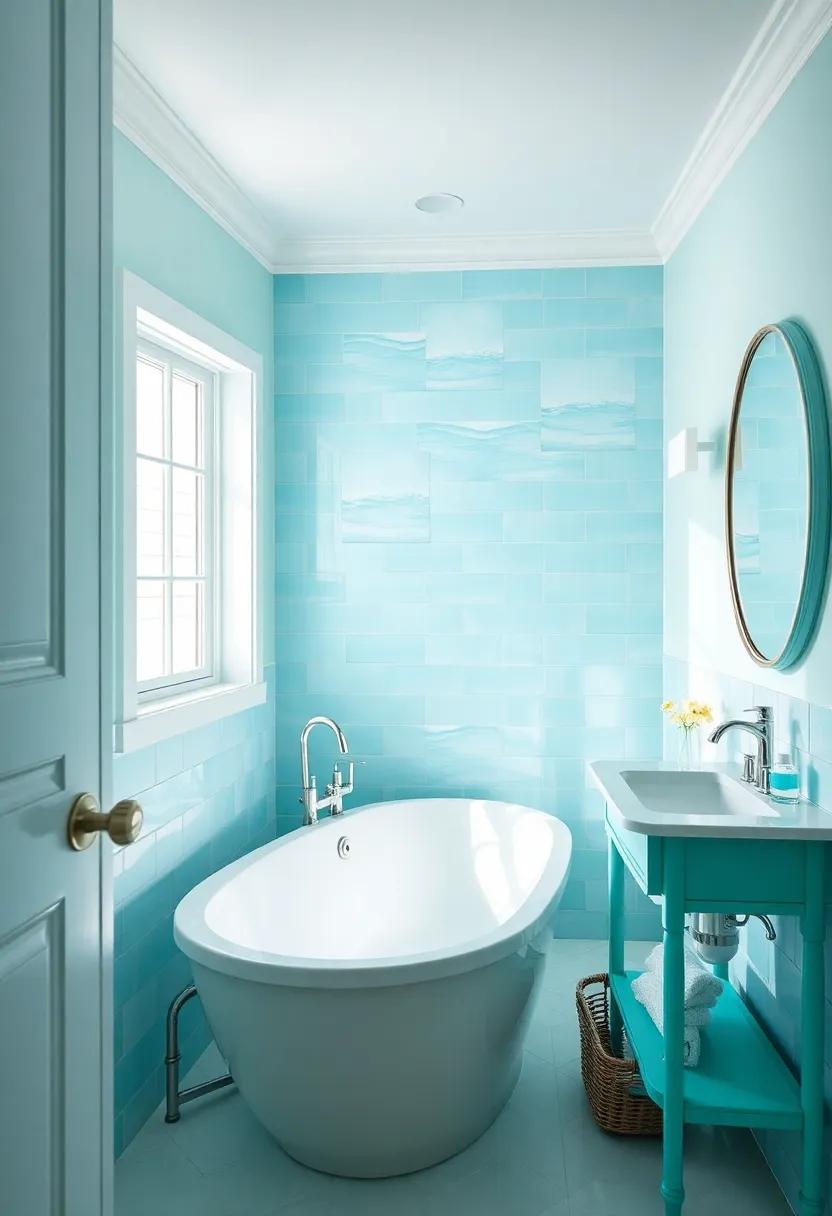 turquoise Accents in Lighting: Shimmering Ideas for a Coastal Glow