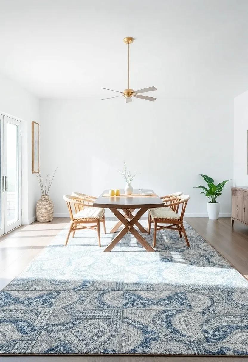 Defining Spaces‍ with Area Rugs that‍ Echo Coastal Vibes