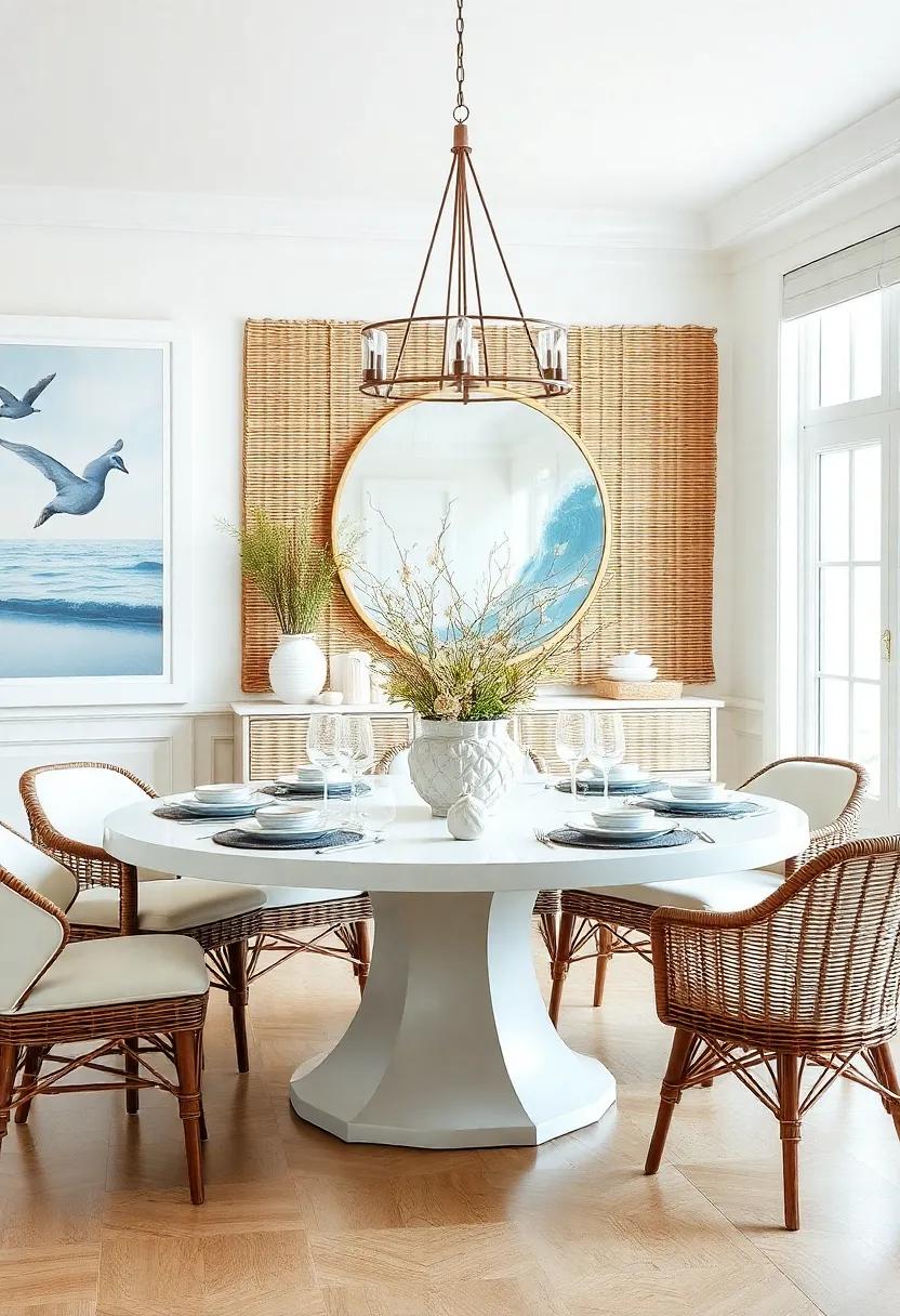 Seashell‌ Centerpieces: Nature’s Touch for Your Dining Table