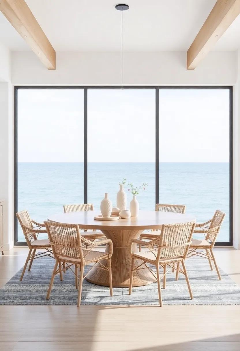 Beach-inspired Textiles That Elevate⁣ Dining room Aesthetics