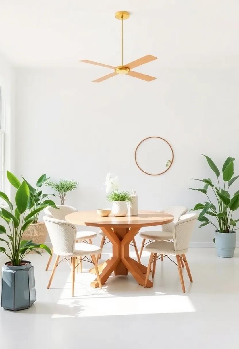 Greenery and Plants: Adding Life to Your Coastal Dining Room