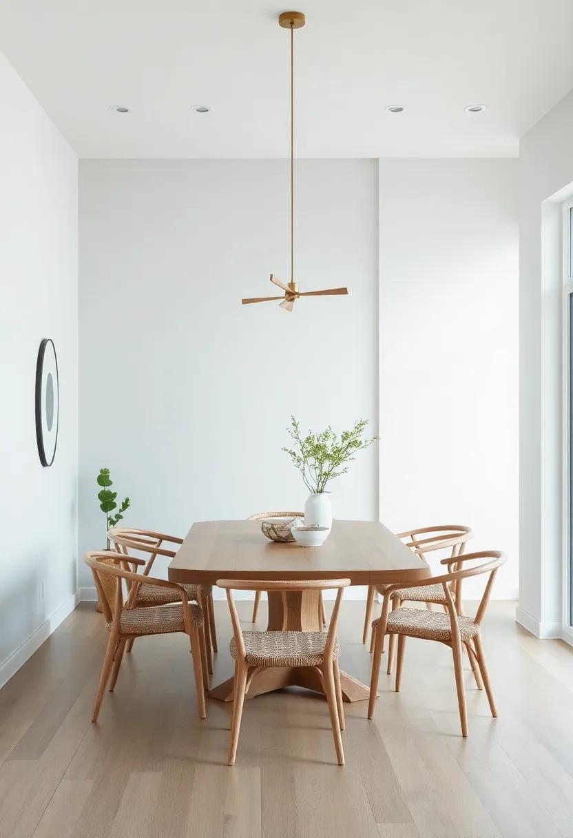 Sustainable Materials for an Eco-Friendly​ Coastal Dining Room