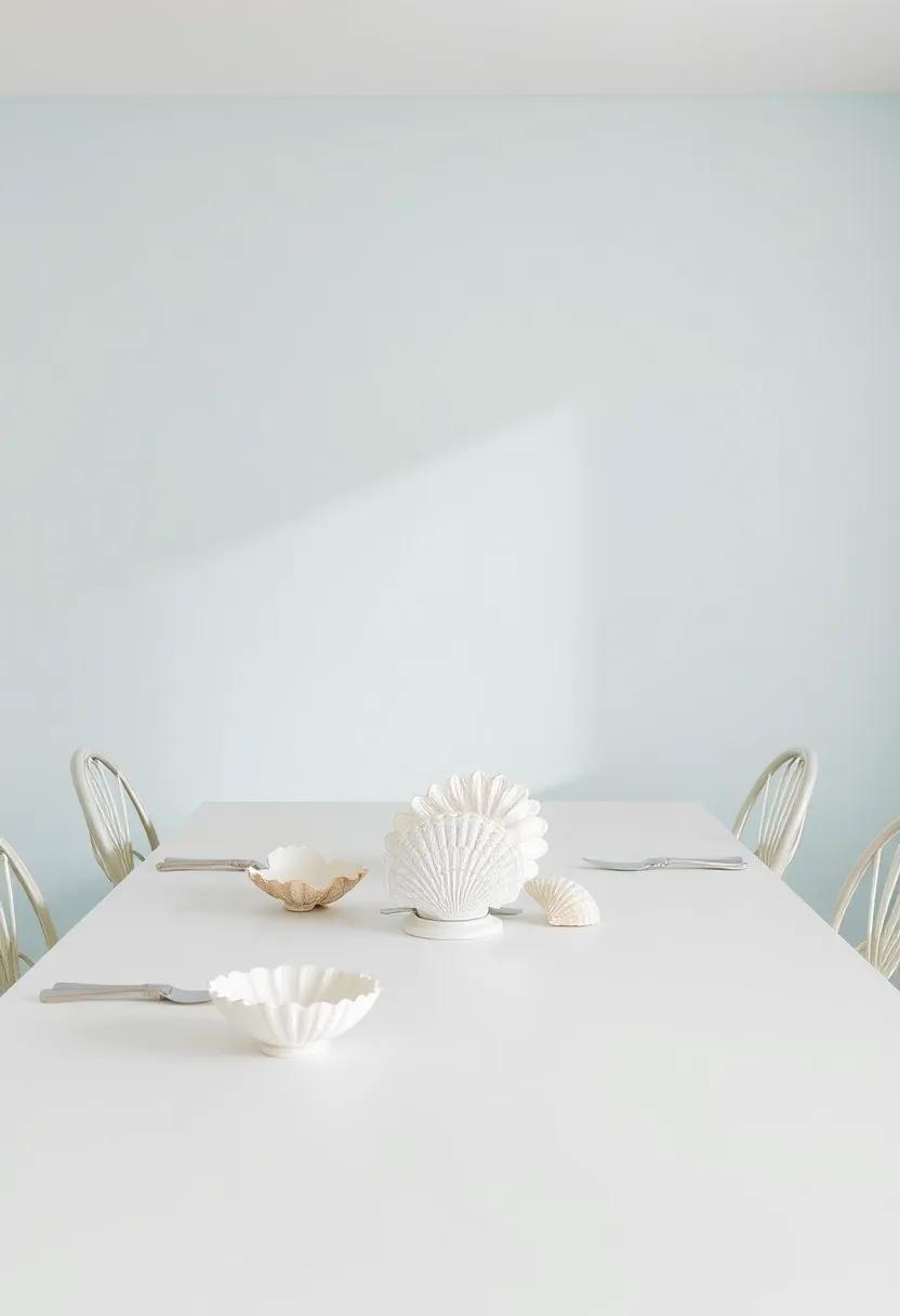 Seashell Elegance: Incorporating ‌Nautical Elements into Your Table⁤ Decor