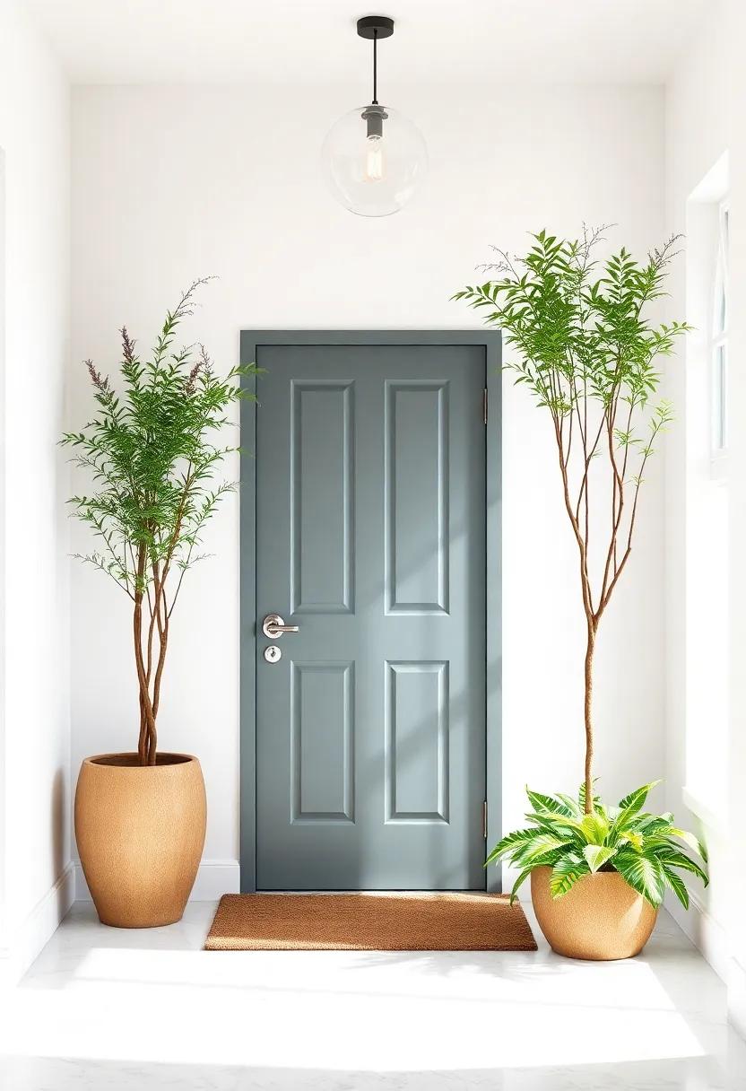 Natural Elements That Bring Life⁢ to Your⁣ Compact Foyer Design