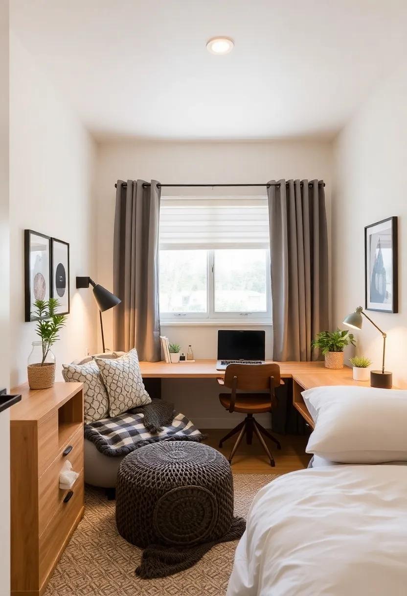 Creating ‌Zones within a ⁣Small Room ​for Relaxation, Study, and Sleep