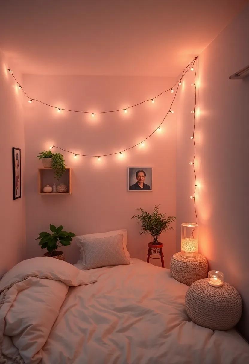 Curating a Cozy Ambiance with String Lights and Soft illumination