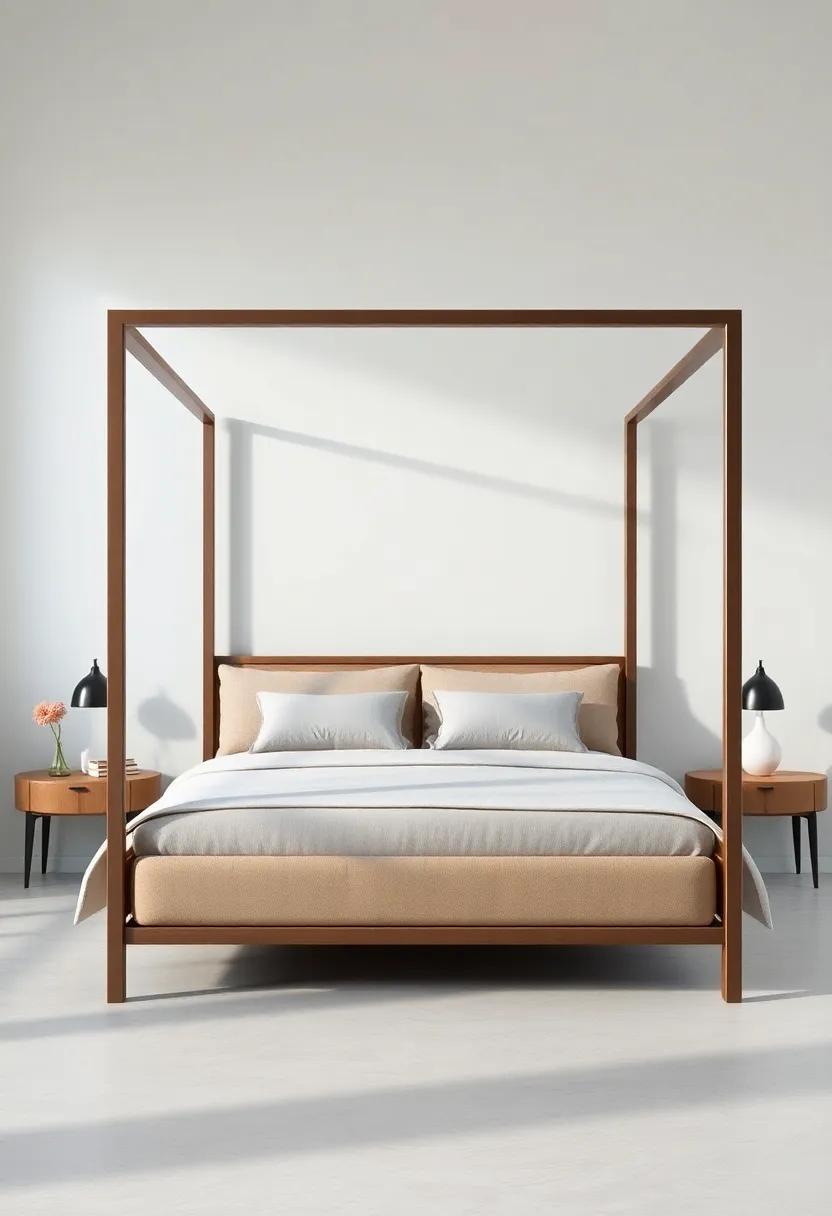 Dramatic Four-Poster ‌Bed Frames That make‌ A Statement In‍ Any Room