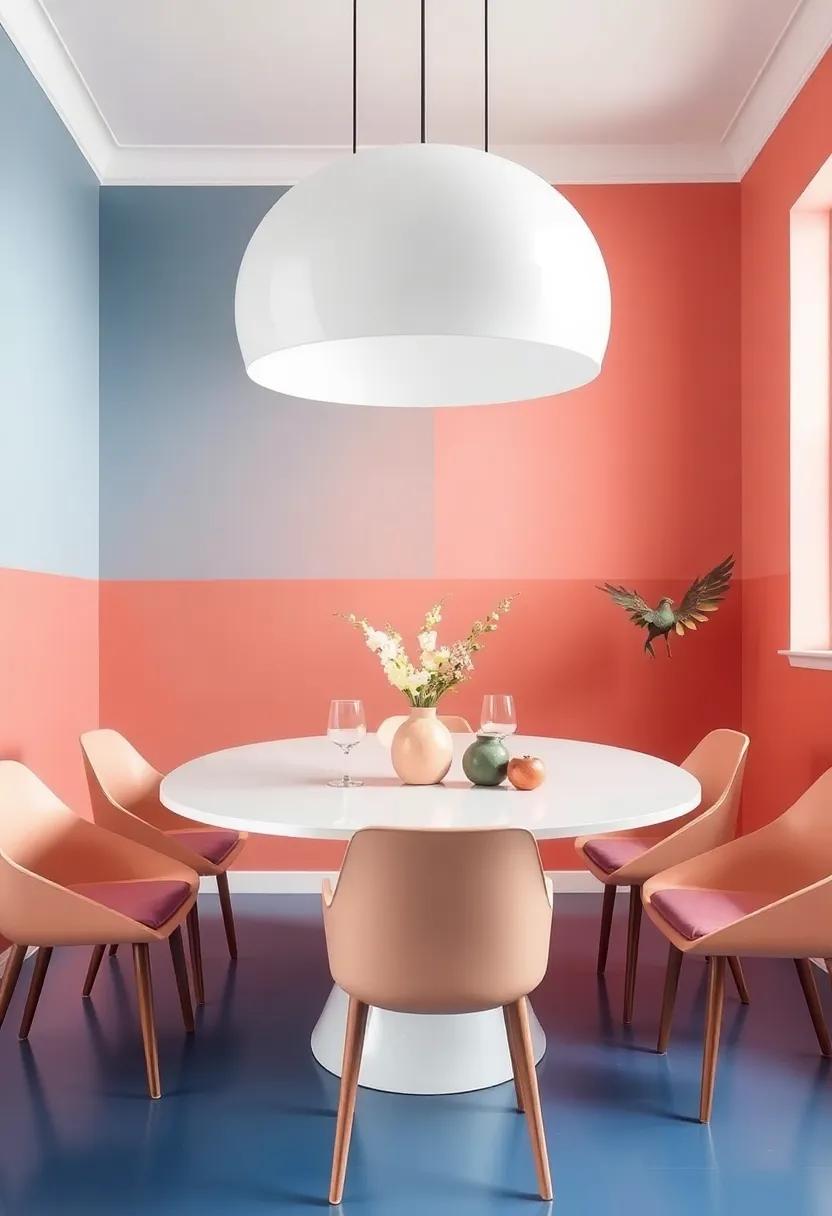 Inclusive ​Color⁣ Play: Combining Multiple Styles ⁢for Eclectic Dining⁢ Rooms