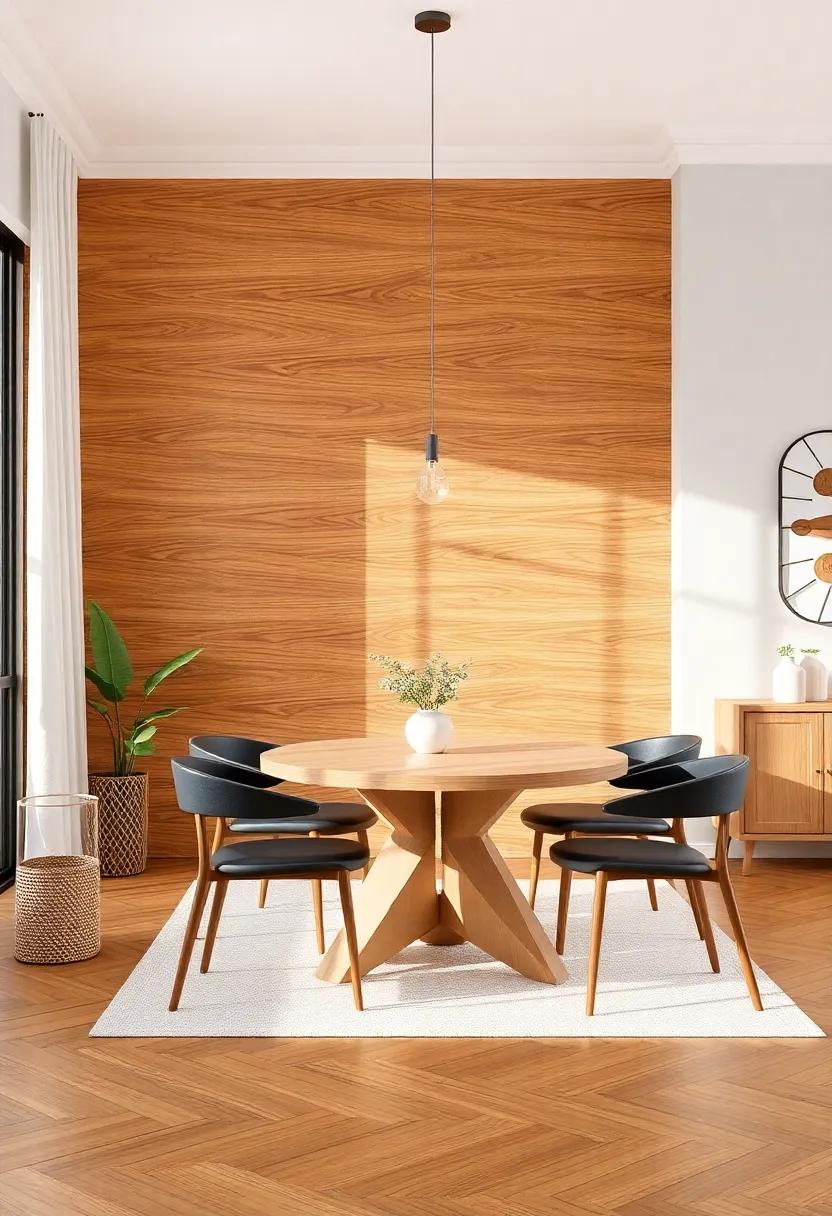 warm Wood accents: pairing Natural Textures with Cozy‌ color Schemes