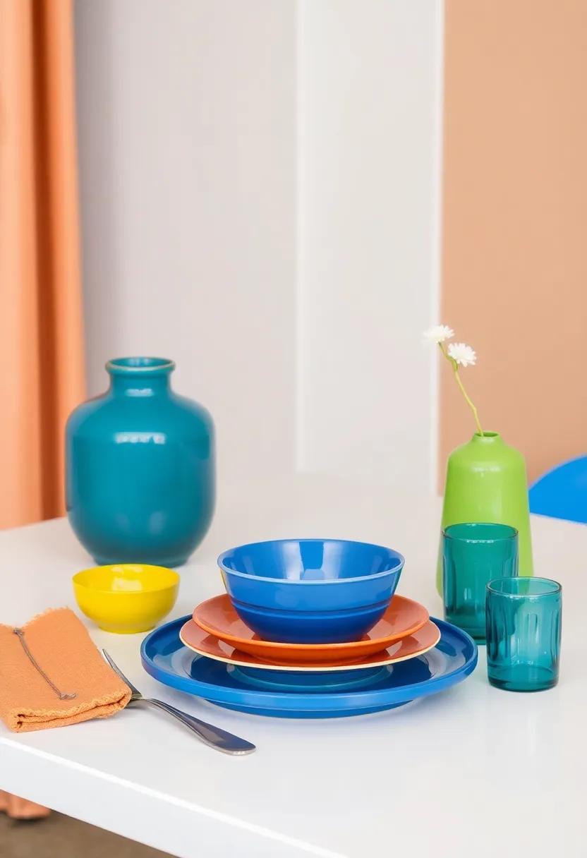 Bold Statements: using‍ Colorful⁤ Dinnerware‌ to ⁤Draw Attention and Spark Conversation