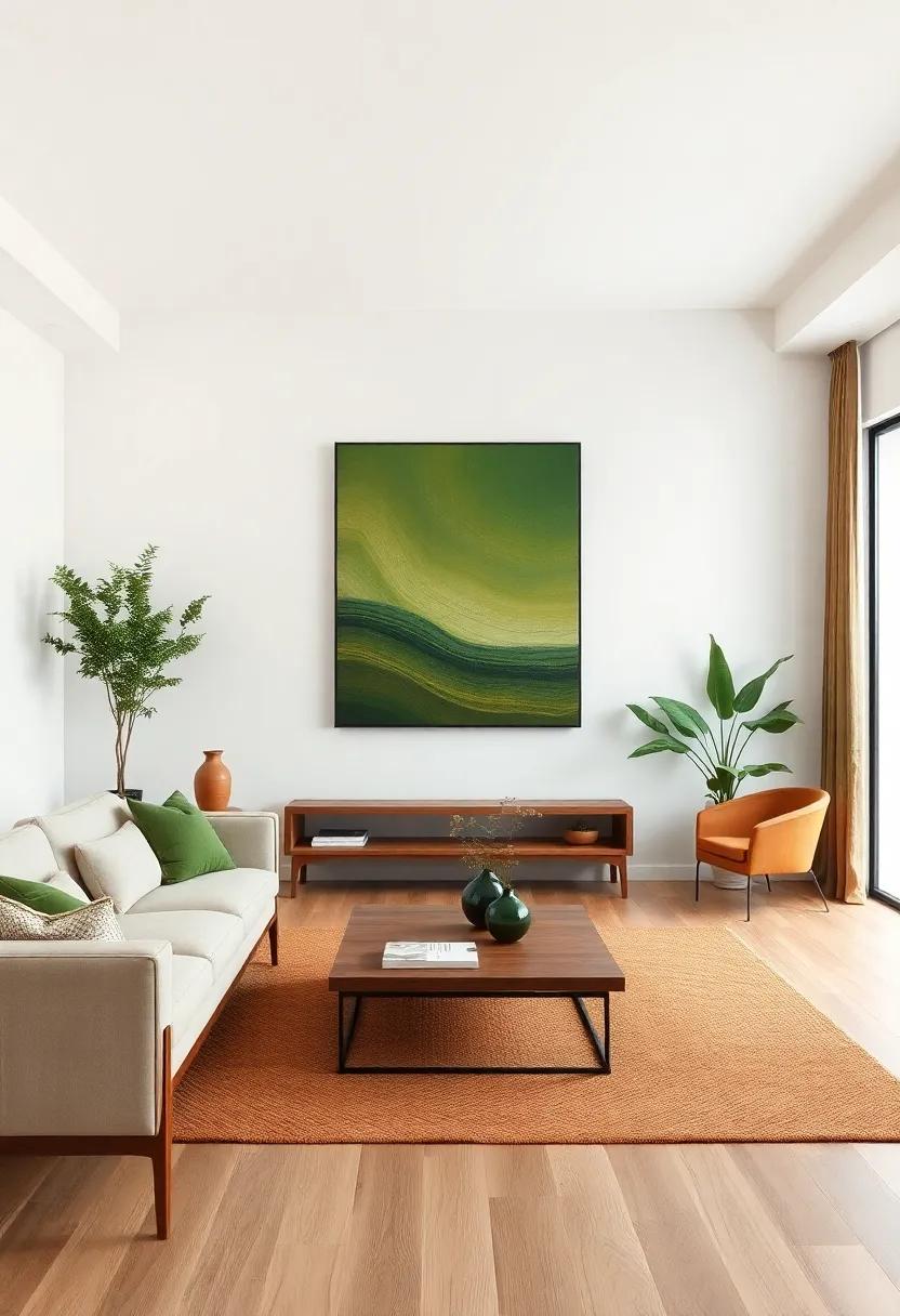 Finding Balance: Harmonizing Shades of Green and Brown in Design