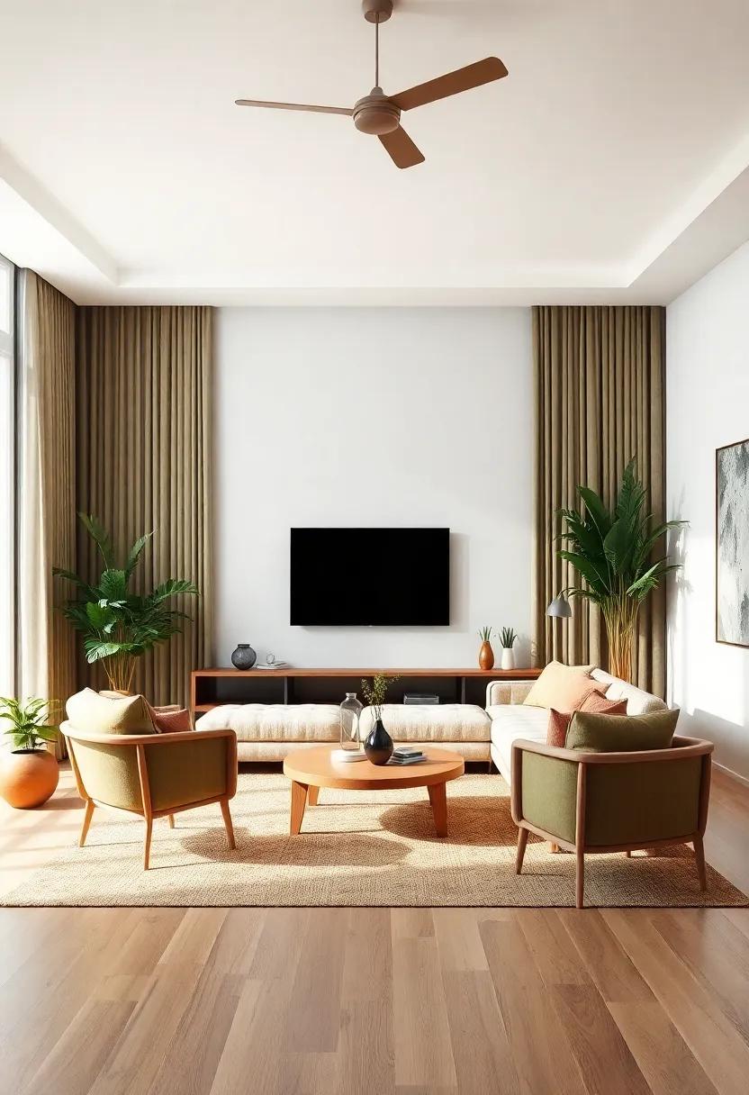 Transforming with ⁤Minimalism: Simple Earthy Concepts‌ for Airy Living ⁣Spaces