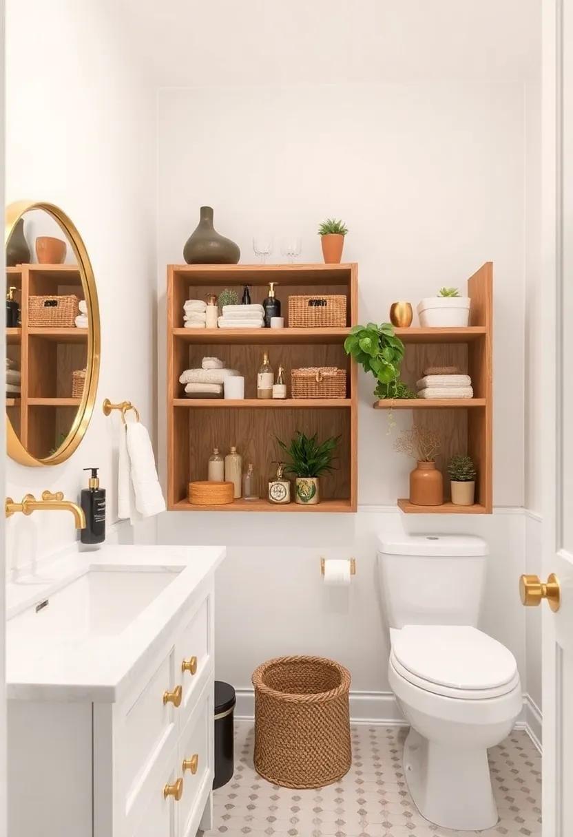 Creative Storage​ Solutions for ​an⁤ Organized Eclectic Bathroom Environment