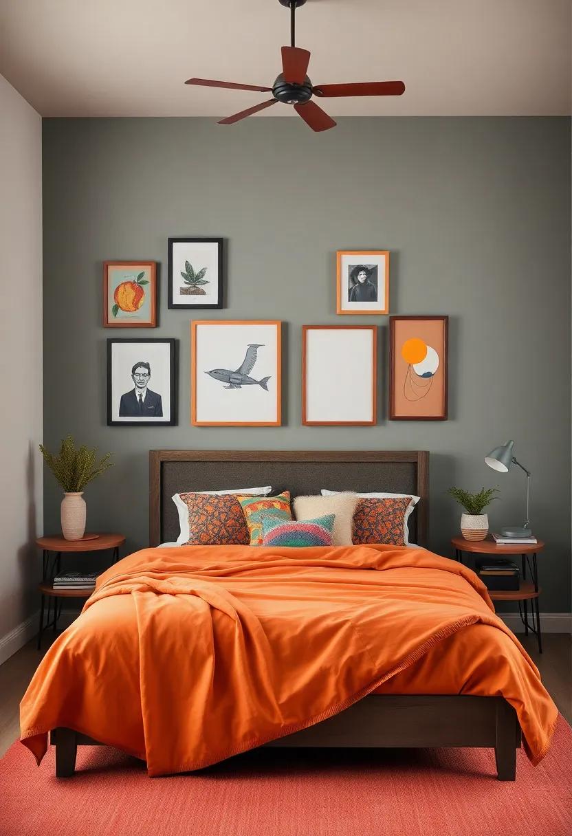 Embrace Vibrant Colors to Energize Your Eclectic Bedroom Atmosphere