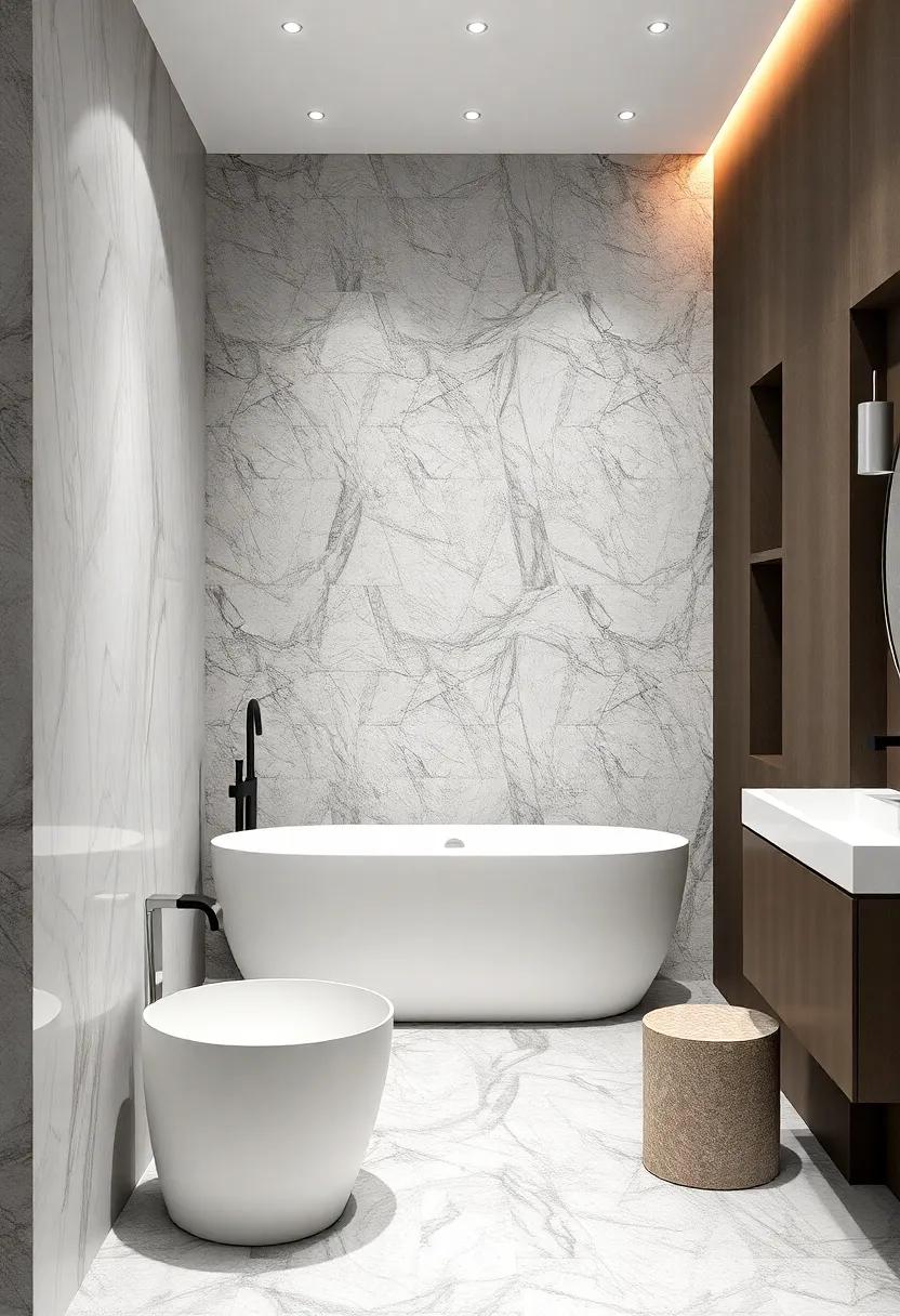 Textures and Materials That Elevate Your‌ Bathroom‍ Aesthetic