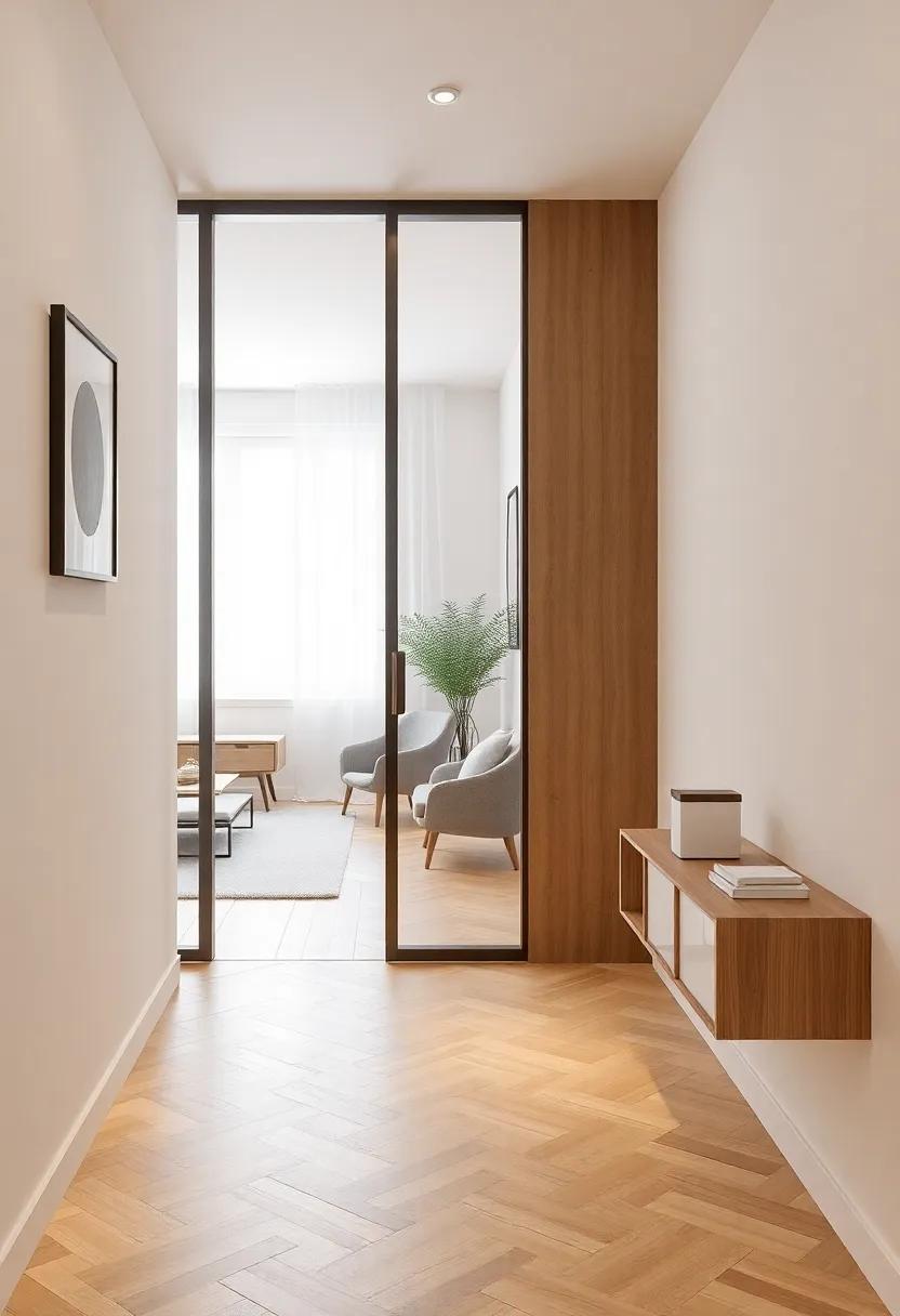 Stylish Partitioning Techniques‌ to Define Small Entryway Areas