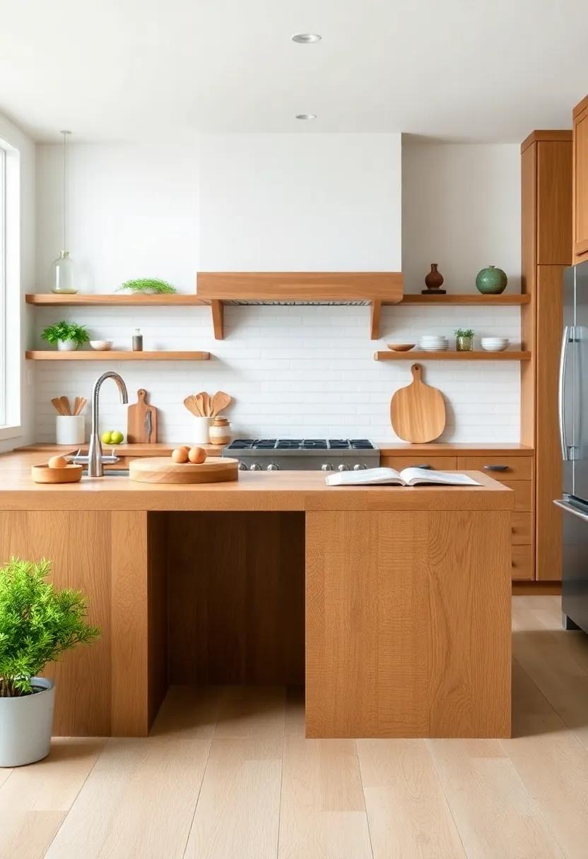 Embracing Natural Grain patterns that tell a Story in Butcher Block Designs