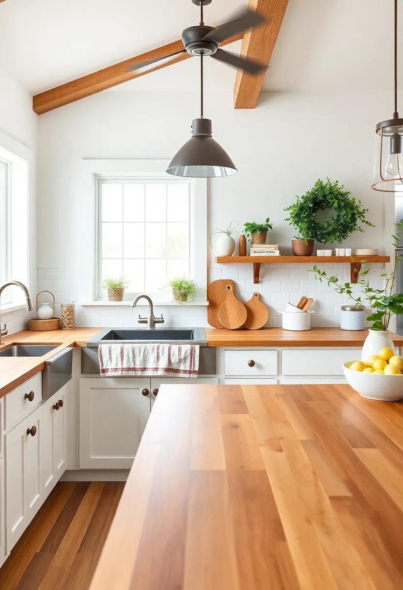 Capturing Seasonal Charm: Decorating Around ⁣Butcher Block Countertops