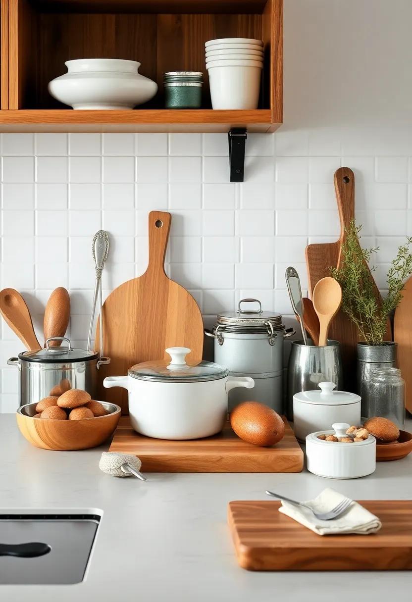 Artful Arrangement of Cookware and Bakeware Creating a Functional ‍Display