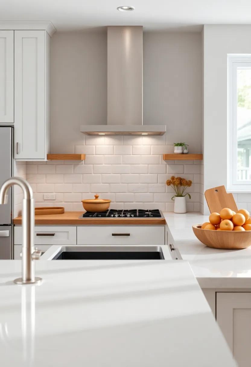 Visualizing ⁢Lighting Effects on Different ⁣Kitchen⁢ Countertop Surfaces