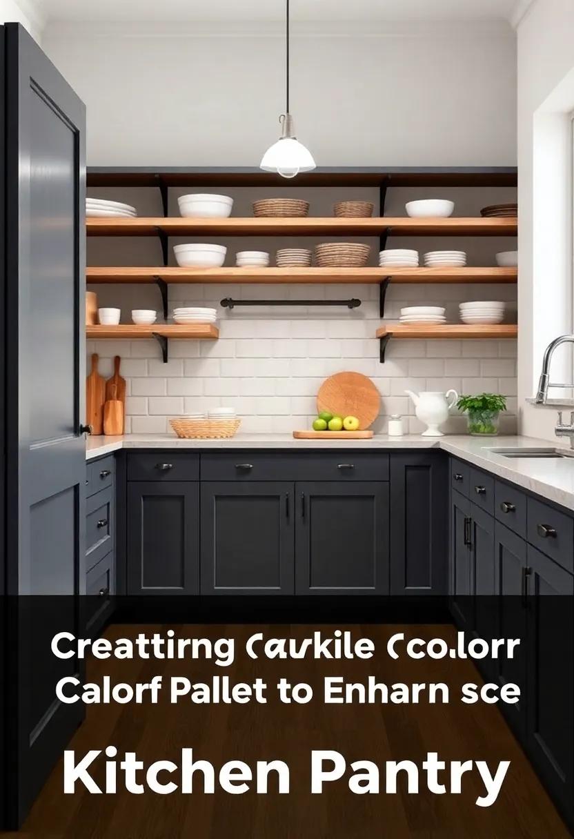 Creating a Cohesive Color Palette to Enhance Your Farmhouse Kitchen Pantry