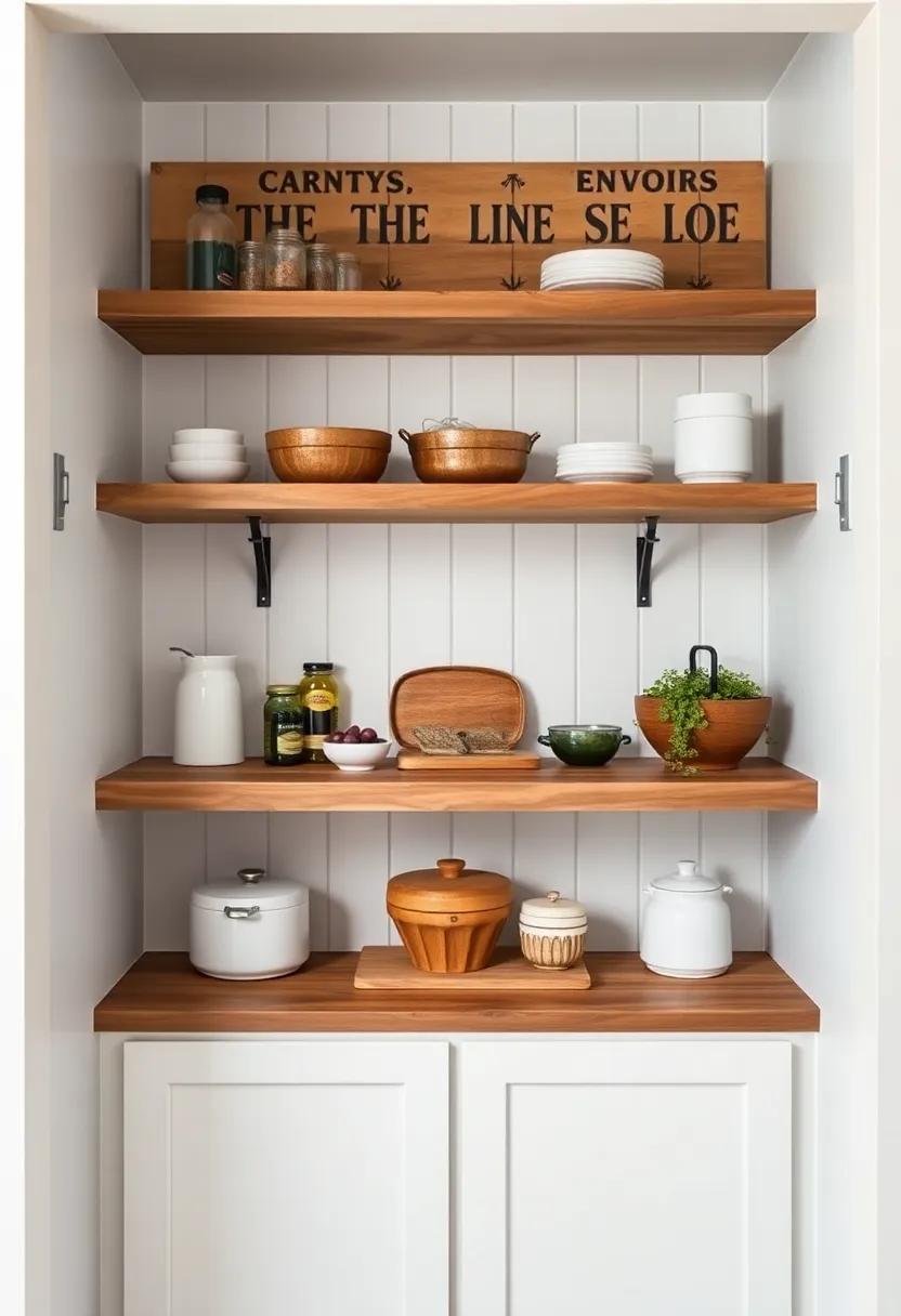 Embracing Vintage Aesthetics with ⁢Reclaimed Wood Shelves for Farmhouse Charm