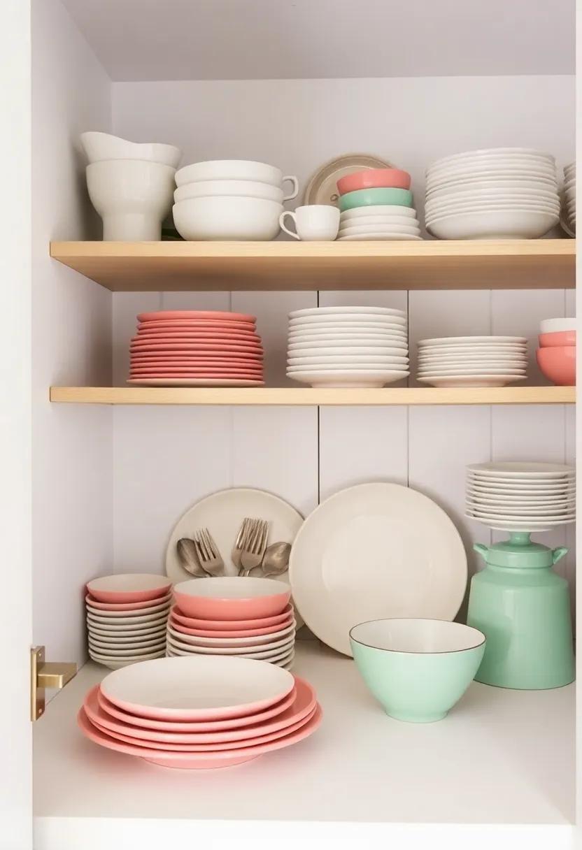 Incorporating Colorful⁤ Vintage Dishware for a Pop of Charm in Your Pantry