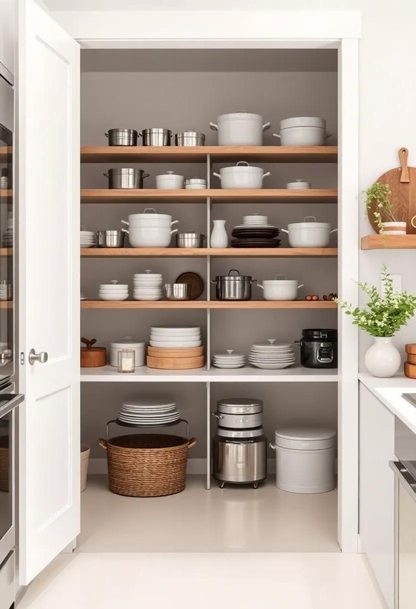 Incorporating a ⁢Focal Point ⁣with a Decorative Ladder for Cookware Display