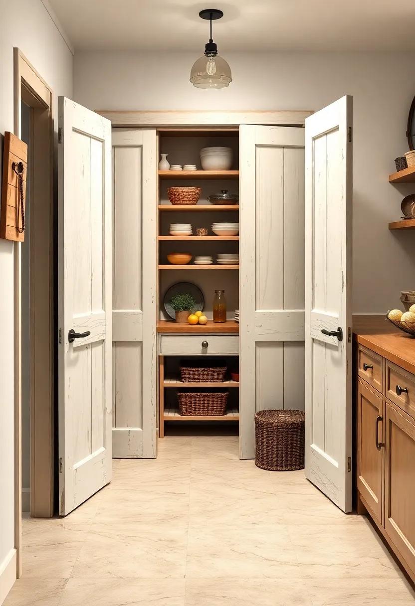 Transforming your ⁤Pantry with Vintage Doors and Accents for Timeless Appeal