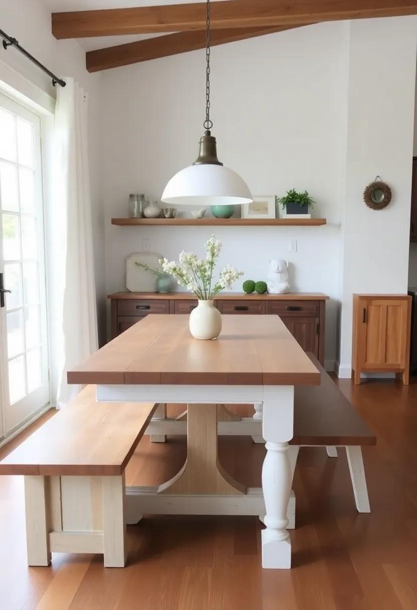 Family-Friendly Features: Practical Considerations for ⁢a Farmhouse Dining Space