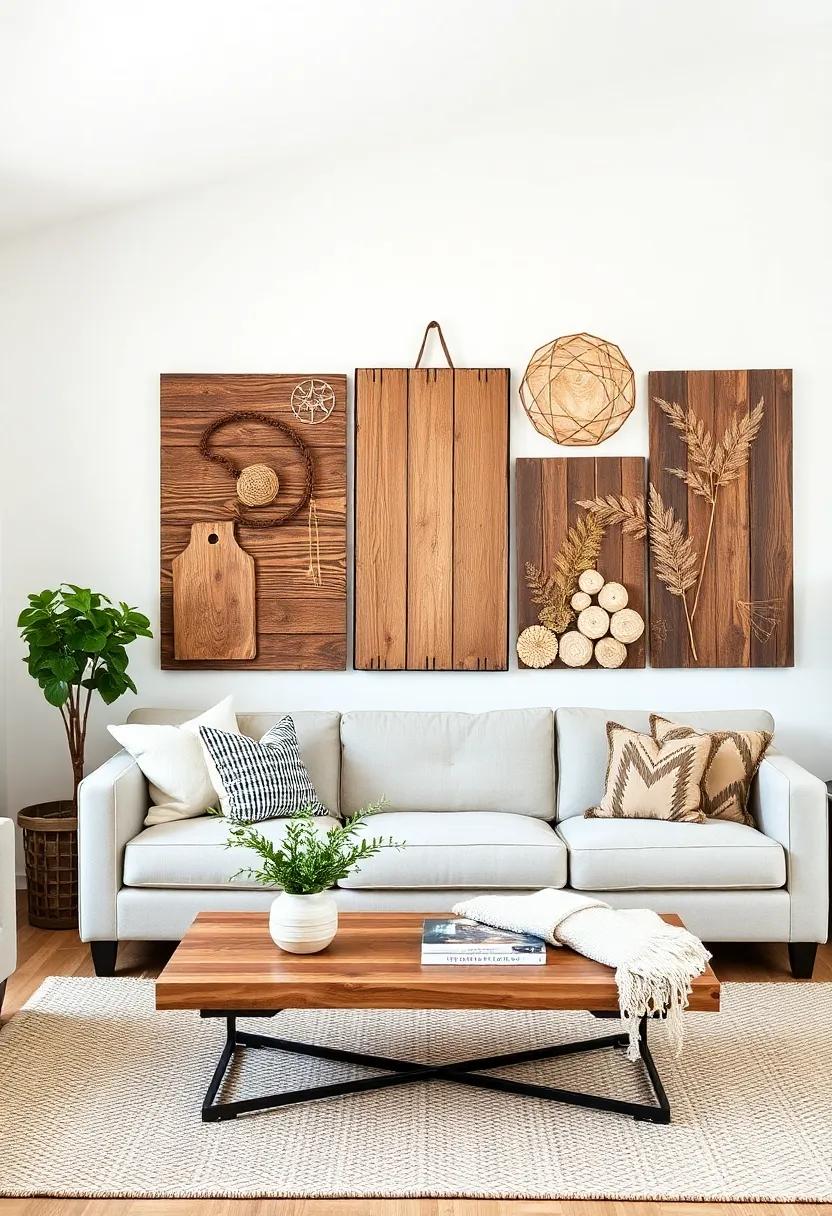 Embrace the Warmth of Rustic handmade Wall⁢ decor‌ in Your farmhouse ⁣Living Room